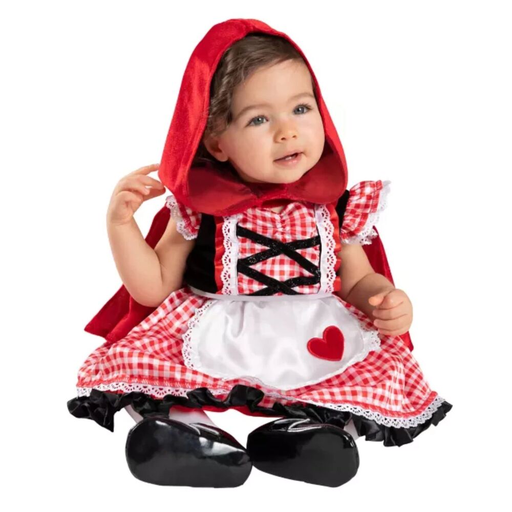 Spirit Red Riding Hood Infant Costume Halloween 0-6 Months